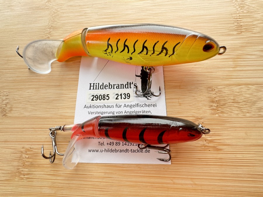 Wobbler, Whopper Plopper, 13cm, 35g und 9cm, 14g, neu und ungefischt