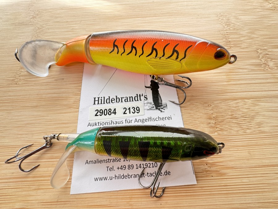 Wobbler, Whopper Plopper, 13cm, 35g und 9cm, 16g, neu und ungefischt