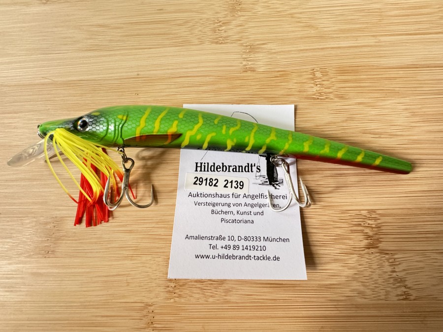 Hechtwobbler, Futterneid, Modell 2019,, Tiefe 1 - 2m aufsteigend, 20cm, Gewicht 48g, erfolgreicher Hechtköder, neu