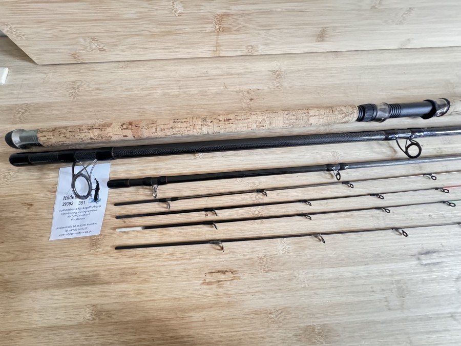 Feederrute, Berkley, Cherrywood Feeder 420, Special Feeder - High Modulus Graphite, 3tlg.,und 4 Spitzen,  4,20m, Gewicht 355g, WG 20-250g, Futteral,  Transportlänge 1450mm