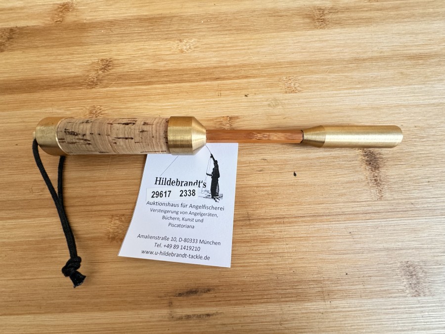 Fischtöter, Bambus/Messing/Kork, Gewicht 177g, Länge 250mm, neu