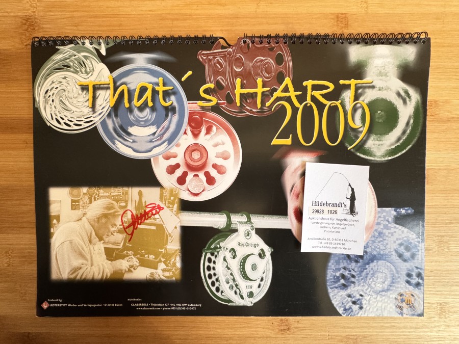 Rollenkalender, That`s HART 2009, Ari t Hart, 420x300mm, 12 Rollenbilder, neu, selten