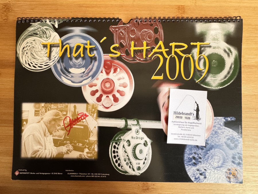 Rollenkalender, That`s HART 2009, Ari t Hart, 420x300mm, 12 Rollenbilder, neu, selten