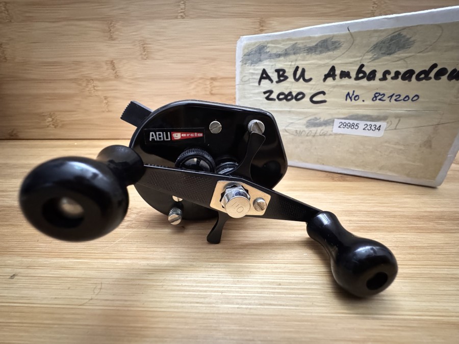 Multirolle, ABU Garcia, Ambassadeur 2000 C, 821200, ungefischt im Karton