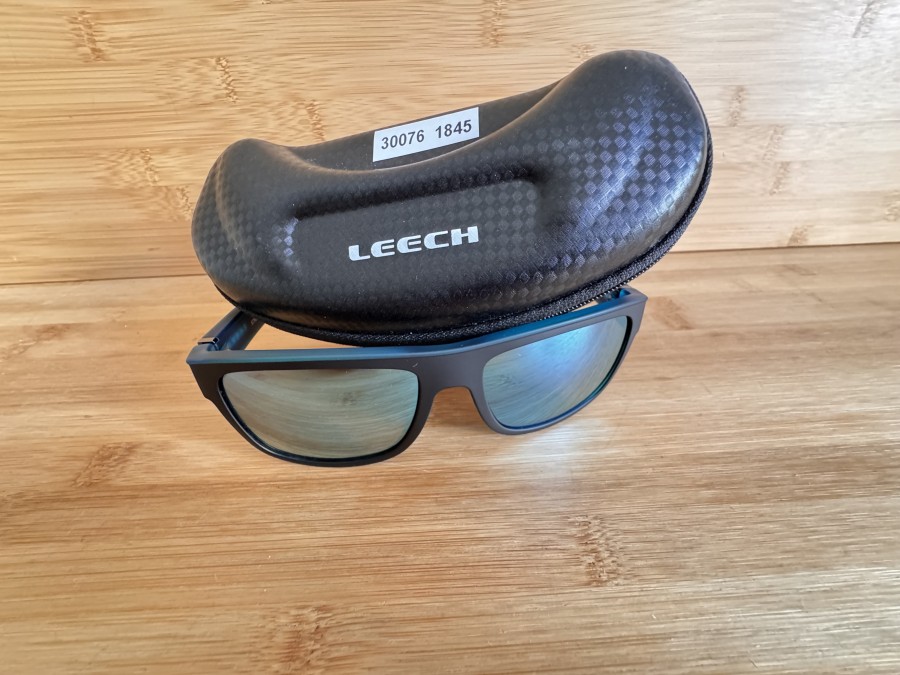 Polbrille, Leech, Street Water, S8501 A Filter Cat 3, Brillenetui, neu