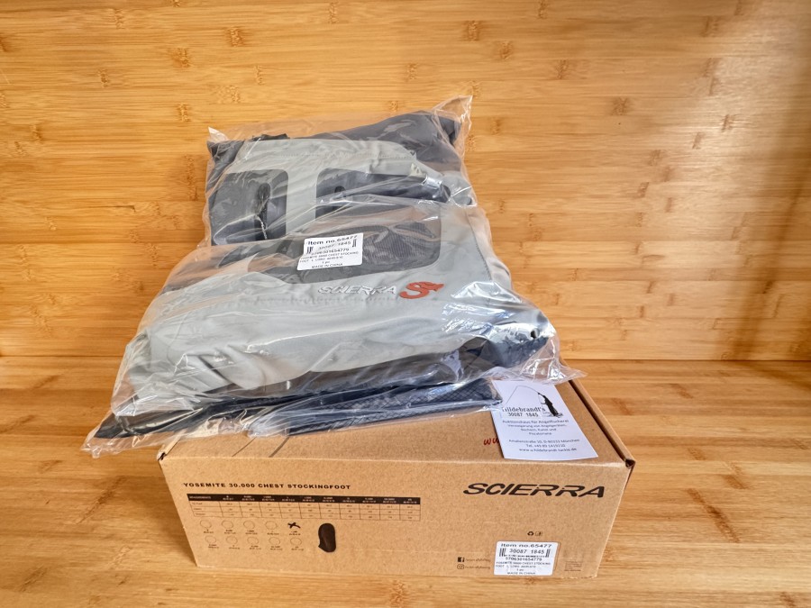 Wathose, Scierra, Yosemite 30.000 Chest Stockingfoot, Grösse L Long 44/45-9/10, neu im Karton