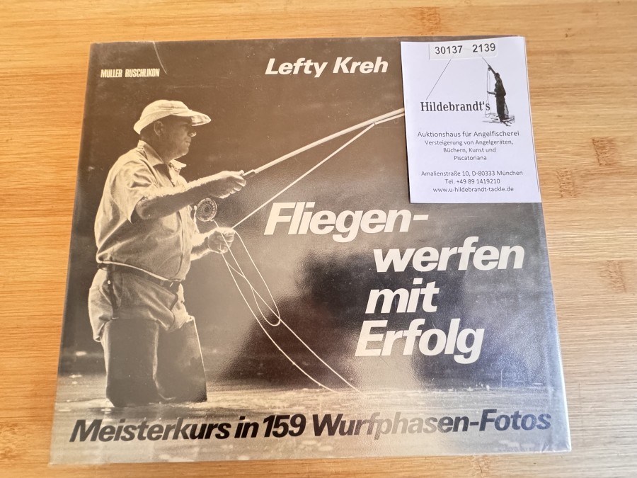 Fliegenwerfen mit Erfolg, Meisterkurs in 159 Wurfphasen-fotos, Lefty Kreh, 1974