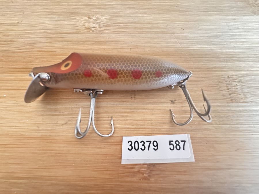 Wobbler, ABU, HI-LO, Sweden, Patent, verstellbarer Tauchschaufel, 90mm lang, Gewicht 16g, ungefischt