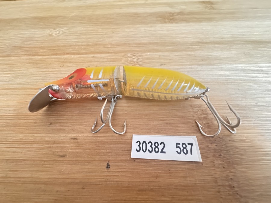Wobbler, ABU, HI-LO, Sweden, Patent, verstellbare Tauchschaufel, 2tlg., 100mm lang, Gewicht 20g, ungefischt