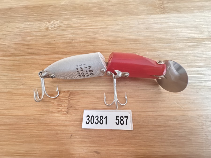 Wobbler, ABU, HI-LO, Sweden, Patent, verstellbare Tauchschaufel, 100mm lang, Gewicht 18g, ungefischt