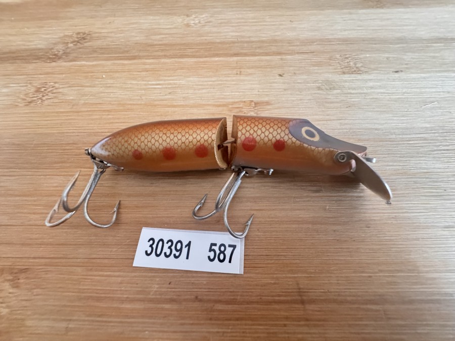 Wobbler, ABU, HI-LO, Sweden, Patent, verstellbare Tauchschaufel, 2tlg., 100mm lang, Gewicht 20g, ungefischt