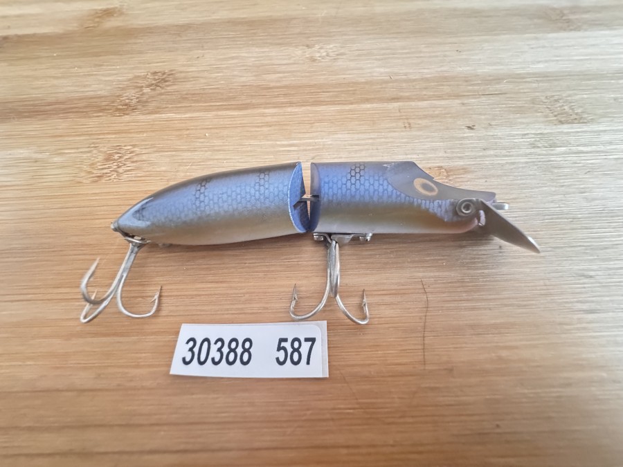 Wobbler, ABU, HI-LO, Sweden, Patent, verstellbare Tauchschaufel, 2tlg., 100mm lang, Gewicht 18g, ungefischt