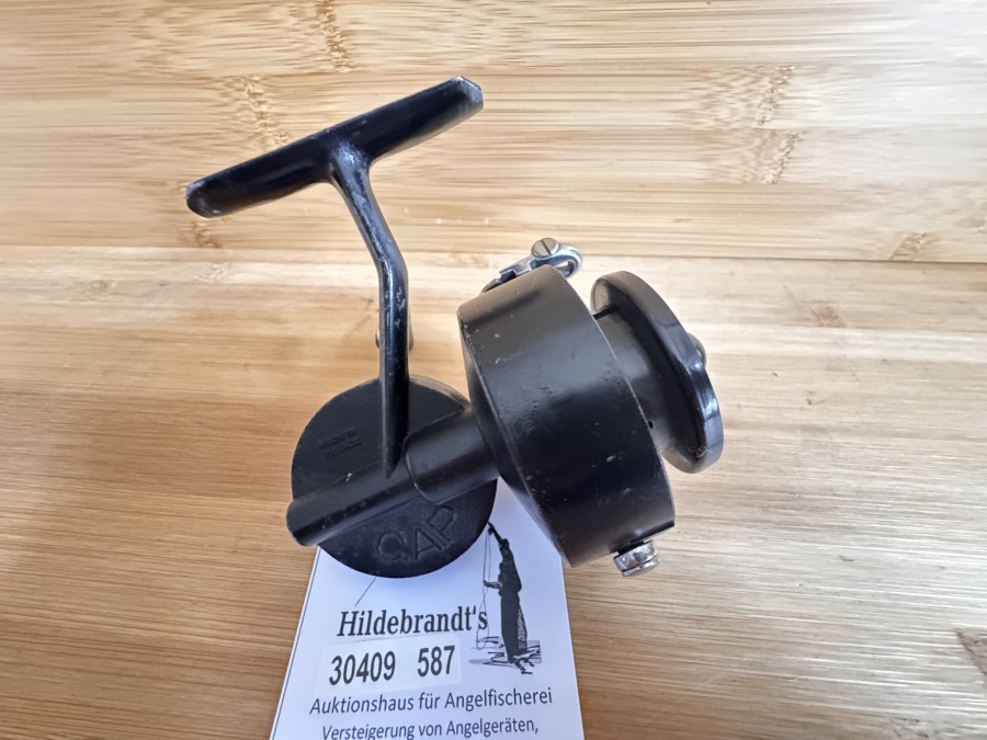 Stationärrolle, CAP, Made in France, Linkshand, Gewicht 224g, guter Zustand