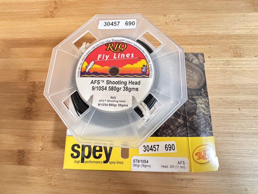Shooting Head, Rio Fly Lines, AFS, 9/10S4 580gr, 38gms, 11,9m, ungefischt im Karton