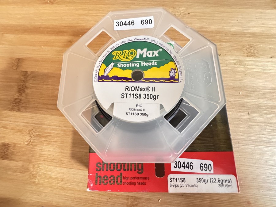 Shooting Head, Rio Max II, ST11S8, 350gr (22,6gms), 9m, ungefischt im Karton