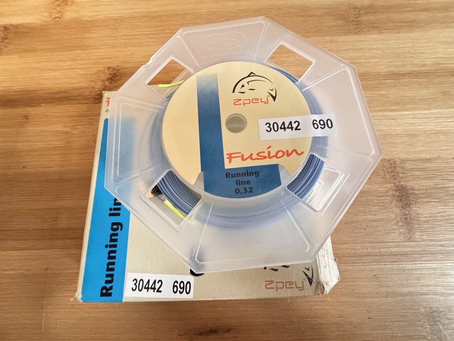 Running line, Zpey, Fusion, 0,32mm, 30m, ungefischt im Karton