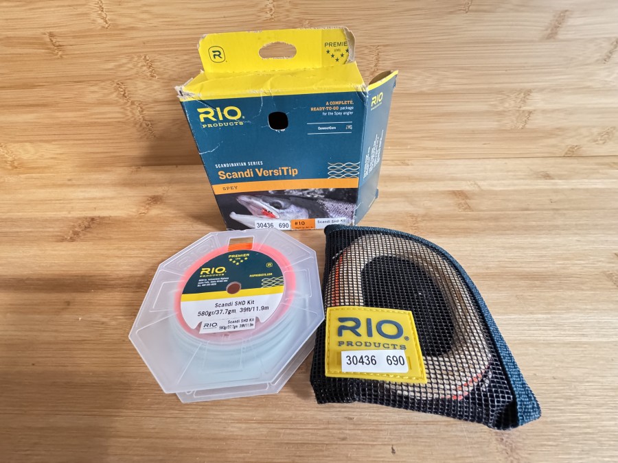 Fliegenschnur, Rio Products, Scandi SHD Kit, 580gr/37,7gm, 39ft/11,9m, ungefischt im Karton