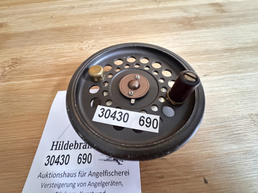 Reservespule, Hardy Fliegenrolle, Golden Prince, Rollendurchmesser 75mm, Rollenbreite 29mm, Gebrauchsspuren