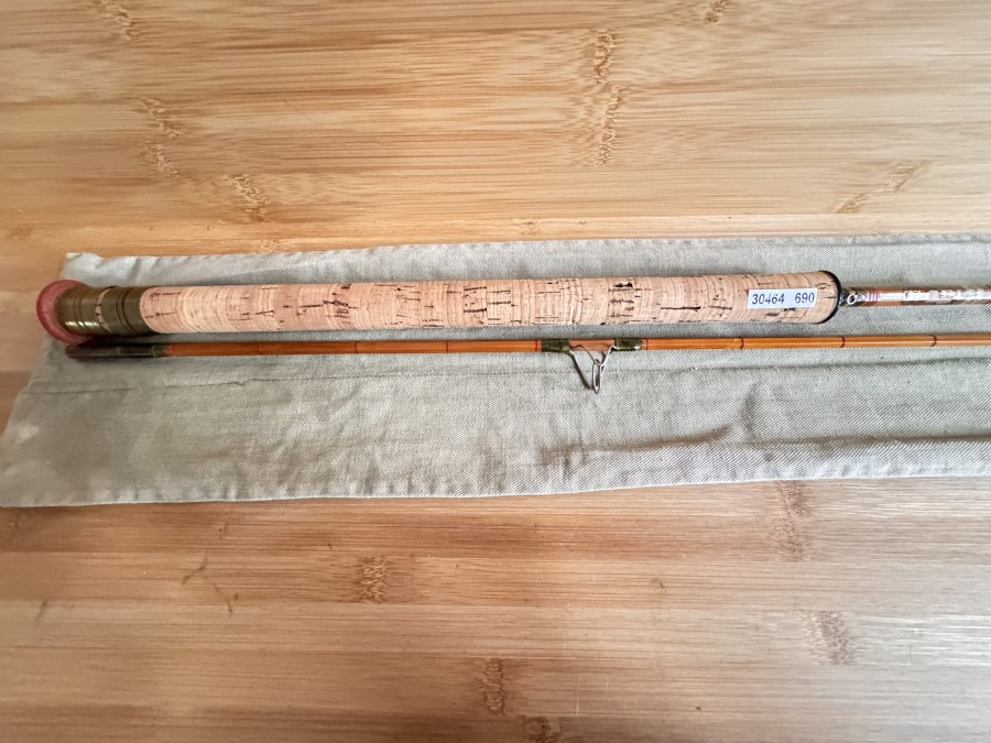 Gespliesste Spinnrute, DAM, Quick, 2tlg., 2,10m,  Gewicht 210g, Futteral, Gebrauchsspuren, Transportlänge 1280mm