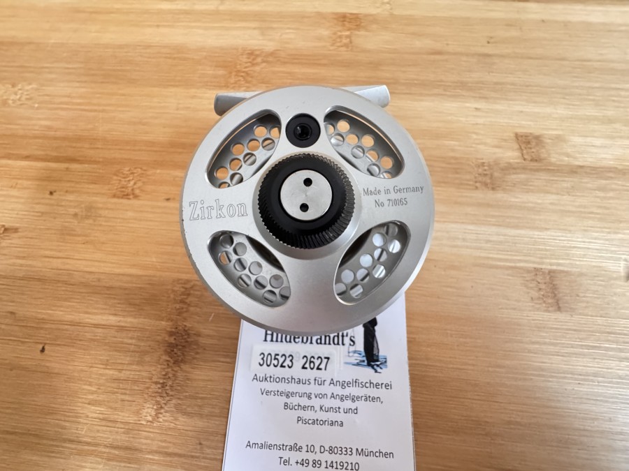 Fliegenrolle, RST, Zirkon, No. 71065, Made in Germany, Linkshand, #5, Gewicht 180g, gutes Bremssystem, leichte Gebrauchsspuren