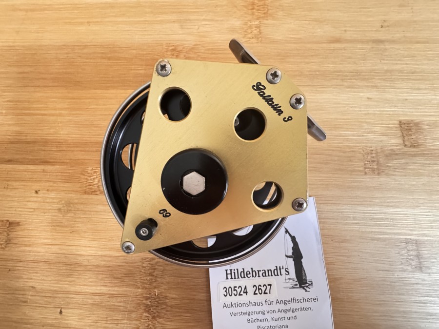Fliegenrolle, ATH, Gallatin 3, 69, Linkshand, #7, Rollendurchmesser 80mm, Rollenbreite 32mm, Gewicht 145g, leichte Gebrauchsspuren