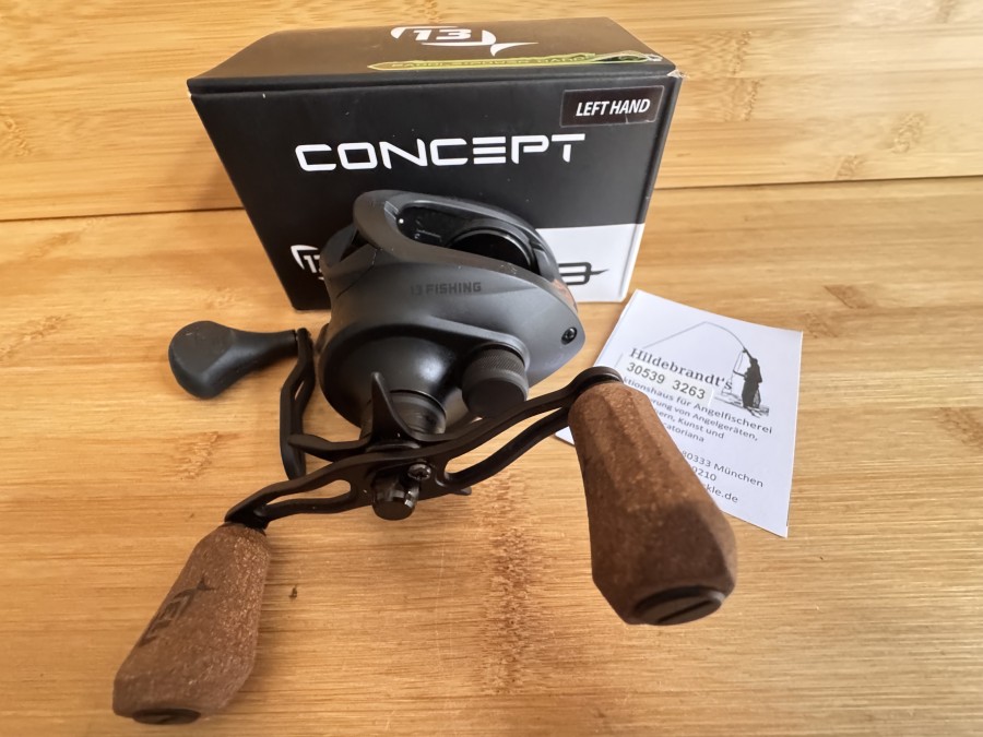 Multirolle, Concept A3, 13, Linkshand, ungefischt im Karton