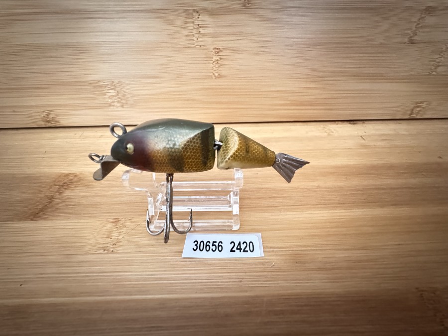 Vintage Wobbler, DAM (nicht gemarkt), 2tlg., Gewicht 14g, Länge 100mm, Gebrauchsspuren