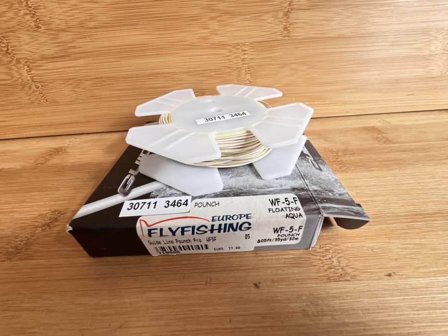 Fliegenschnur, Guideline, Pounch Hig Speed Float, WF5F, 32m wenig gefischt