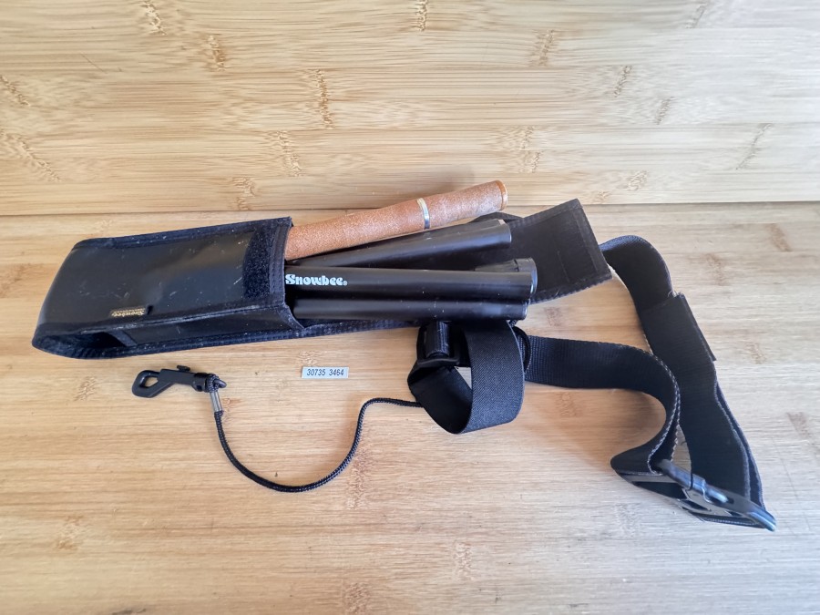 Watstock, Snowbee, Aluminium, Länge zusammengeklappt 38cm,  Länge aufgeklappt 142cm , Gewicht 340g, Gebrauchsspuren