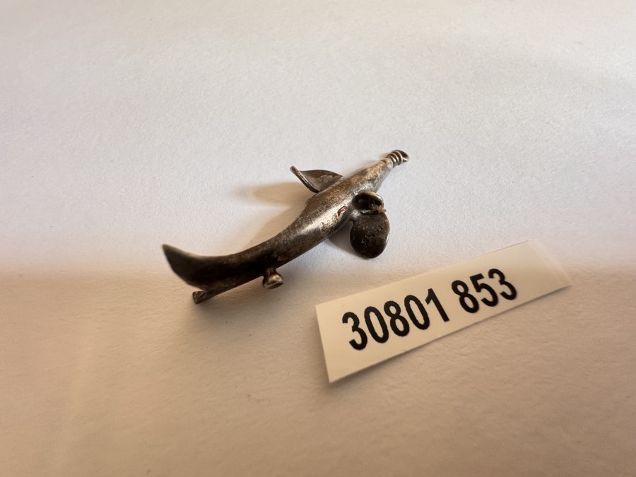 Kunstköder, TENT, massives Metallfischchen, 3,5cm