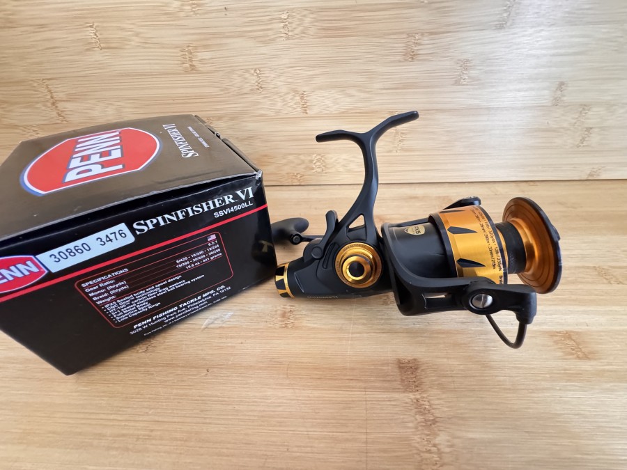 Stationärrolle, Penn, Spinfisher VI, 4500LL, neu im Karton