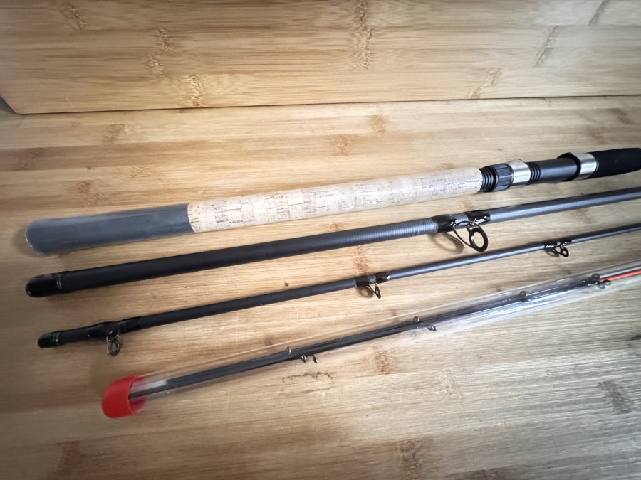 Feederrute, Carp Profi, Diamond Feeder 360,  4tlg., 3,60m, Section 3, C.W. 60-120 Gramm, Gewicht 247 Gramm, Futteral, ungefischt, Transportlänge 1280mm