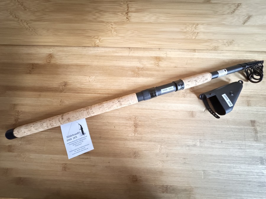 Teleskop Karpfenrute, Anglertreff, Nano Carp, 7 Sectione, 3,00m, Wurfgewicht 40 - 80g, Gewicht 305 Gramm, ungefischt, Transportlänge 850mm