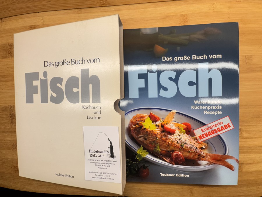 Das große Buch vom Fisch, Kochbuch und Lexikon, Teubner Edition, im Schuber