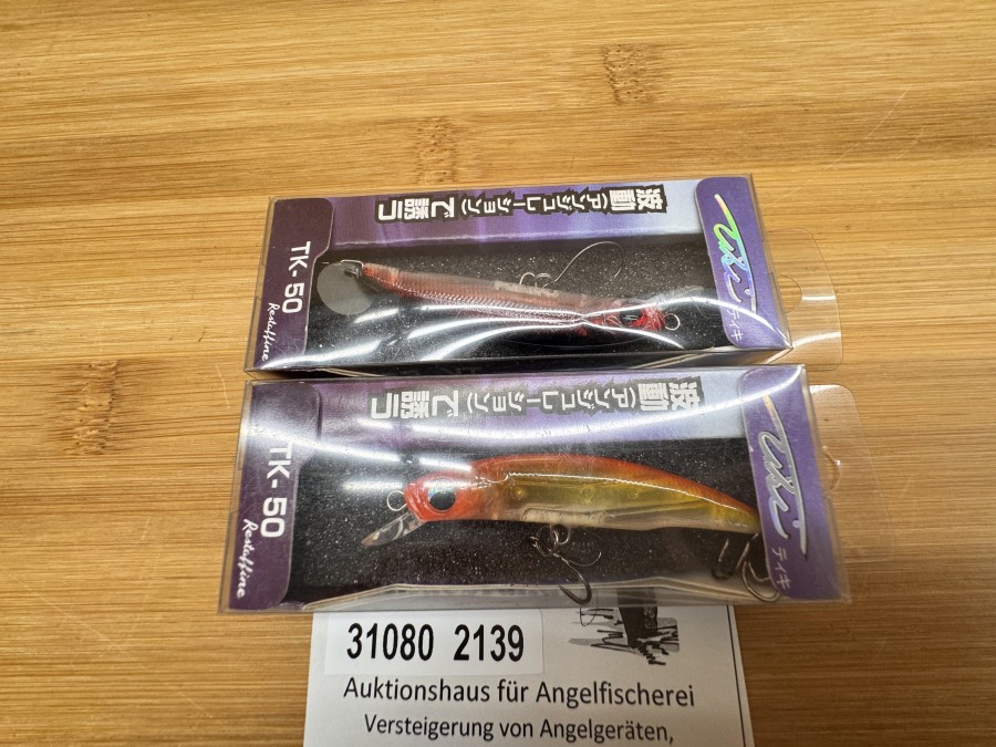 2 Wobbler, Restaffine, Japan, TK-50, C-5 und C-3, 55mm, 5g, ungefischt