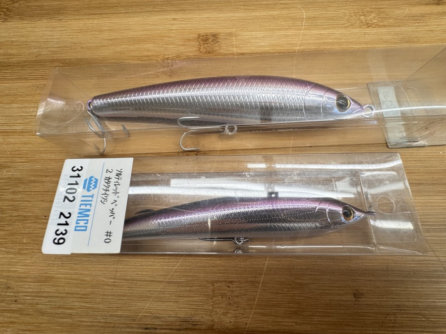 2 Wobbler, Tiemco, Japan, RP Magnum, 15cm, 39g, Salty RP, 11cm, 20g, ungefischt