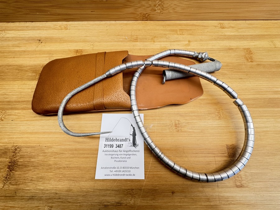 Gaff,  Schukra, Gerät, Internat-Patent, Made in Austria, 850mm gespannt, zusammenrollbar, leichte Gebrauchsspuren, in Originalverpackung