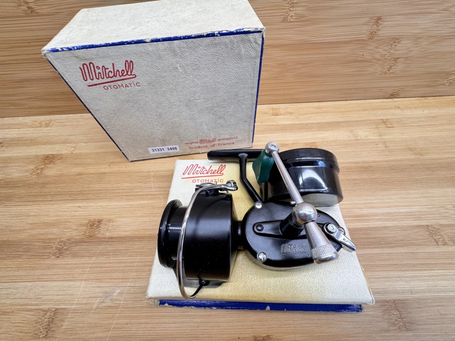 Stationärrolle, Mitchell Otomatic 350, neu im Karton
