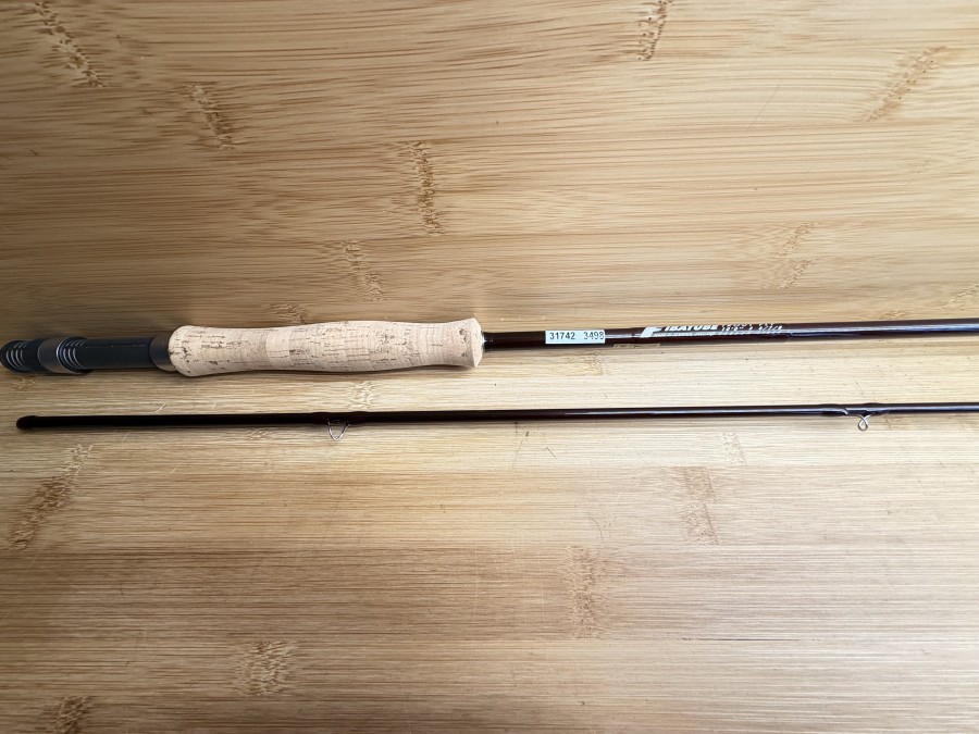 Fliegenrute, Royal Hardy, Fibatube Trout Fly, Made in Alnwick England, Carbon Fibre, 2tlg., 10.0", #6/7/8, Futteral, neu, Transportlänge 1580mm