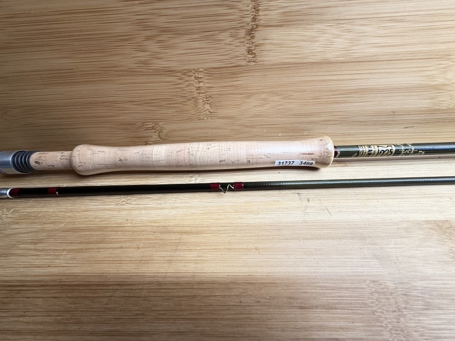 Fliegenrute, The House of Hardy England, Hardy Favorite Graphite Fly, 2tlg., 290cm, #8/9, Gewicht 125g, Futteral, neu, Transportlänge 1500mm