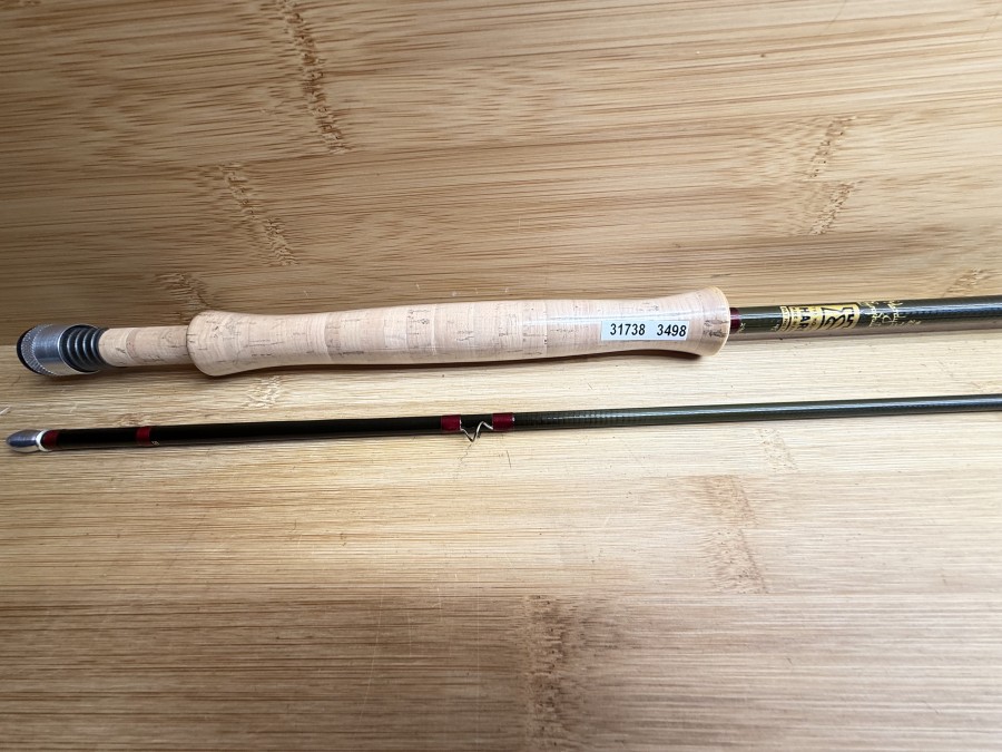 Fliegenrute, The House of Hardy England, Hardy Favorite Graphite Fly, 2tlg., 290cm, #8/9, Gewicht 125g, Futteral, neu, Transportlänge 1500mm