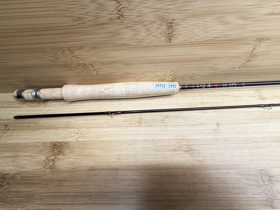 Fliegenrute, Made by Hardy´s England, Hardy Sovereign, 2tlg., 198cm, #2/3, Gewicht 48g, altes Futteral, neu,  Transportlänge 1050mm