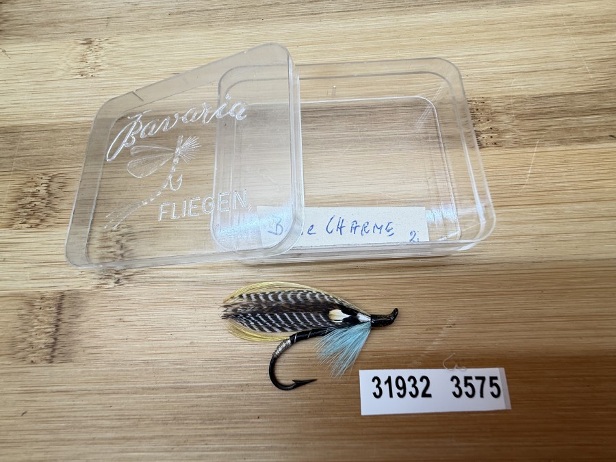 Lachsfliege, Bavaria Fliegen, Blue Charme, #2