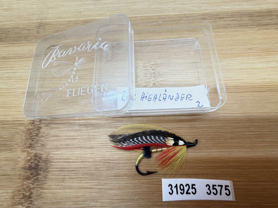 Lachsfliege, Bavaria Fliegen, Red Highländer, #2