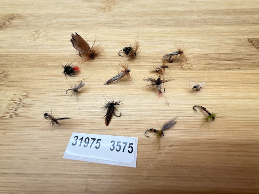 Trockenfliegen, Bavaria Fliegen, 12 verschiedene, #12 - 18