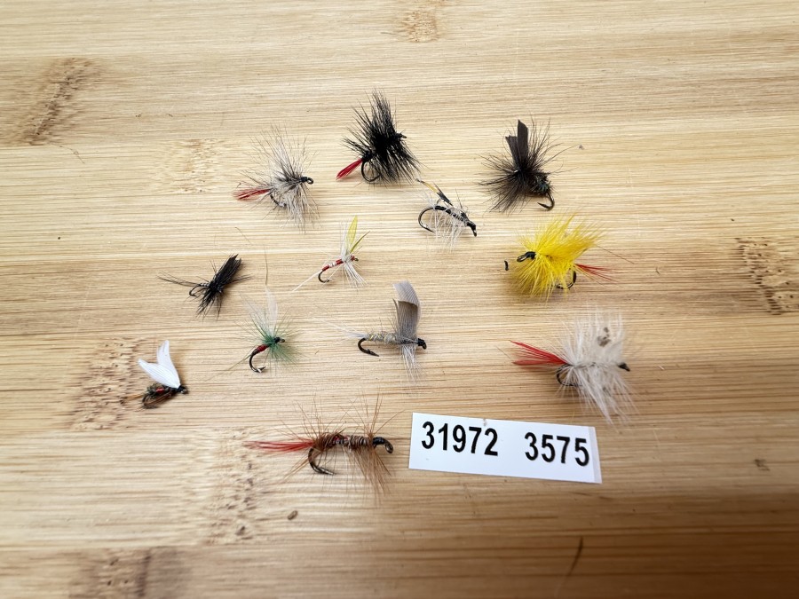 Trockenfliegen, Bavaria Fliegen, 12 verschiedene, #12 - 18