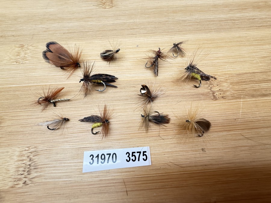 Trockenfliegen, Bavaria Fliegen, 12 verschiedene, #12 - 18
