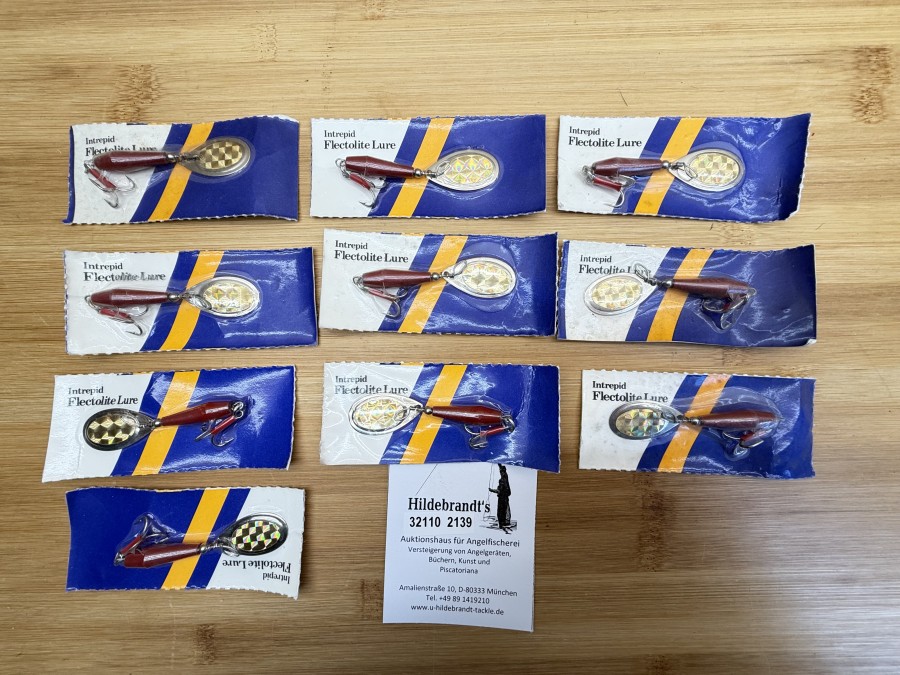 10 Spinner, Intrepid Flectolite Lure, 10g, Original verpackt