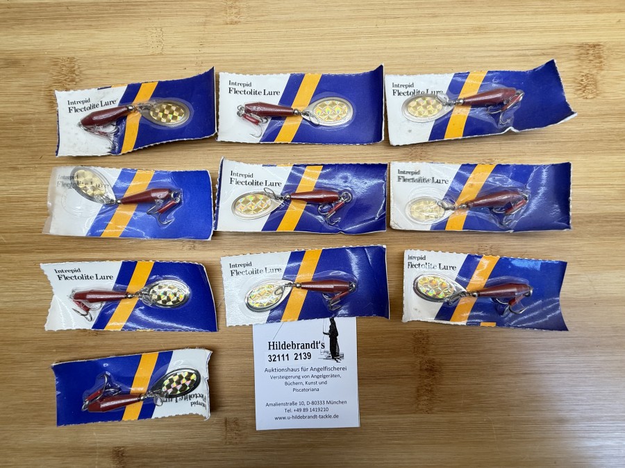 10 Spinner, Intrepid Flectolite Lure, 10g, Original verpackt