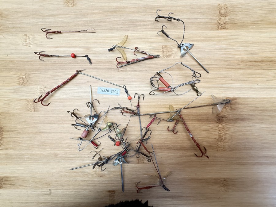 Kunstköder, Swiss Made, verschiedene Köderfischsysteme, gefischt